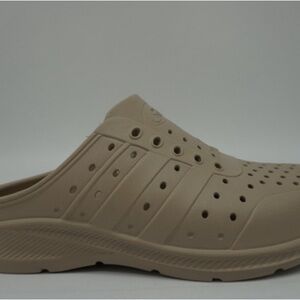 Men's Beige Slip-On Sandals